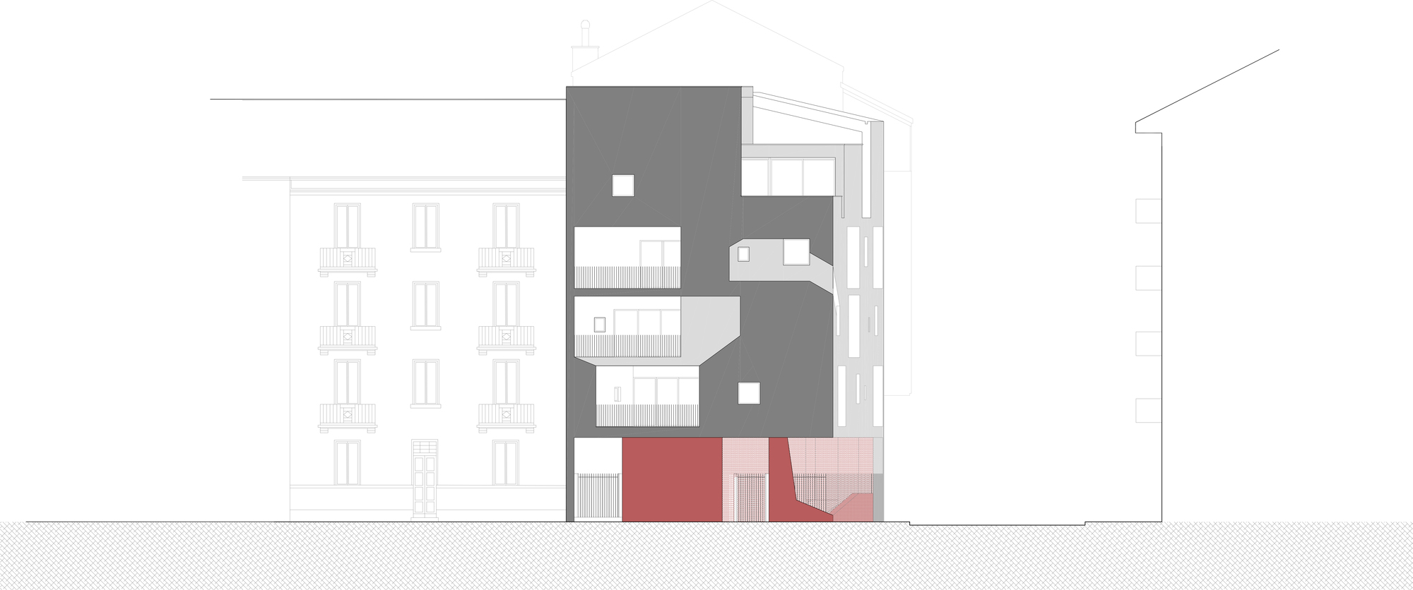 Gallery of Urban Decor Residential Building / MarcanteTesta (UdA) 30