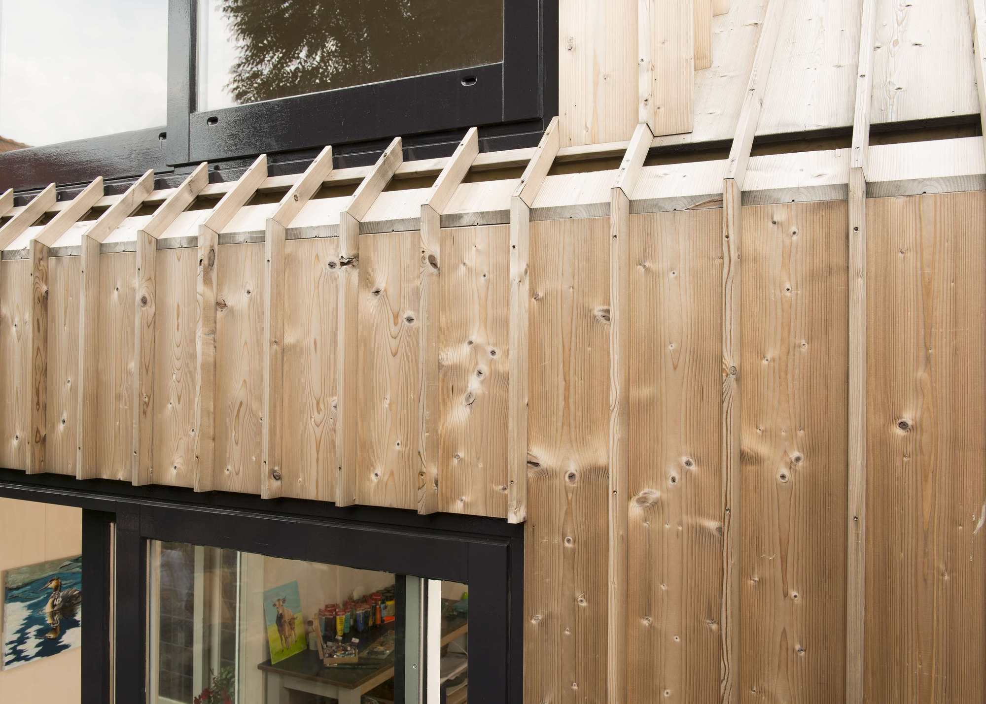 Galería de Estudio de pintura en el patio trasero / Open Kaart - 11