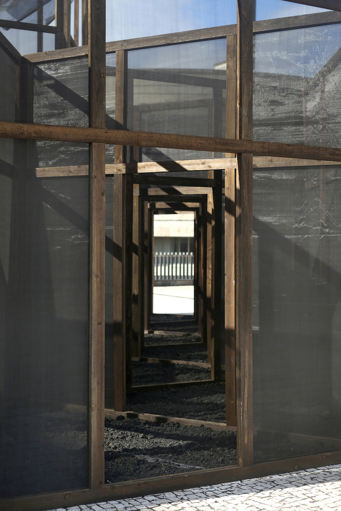 Gallery Pavillion  / Atelier JQTS - Viga, Fachada, Escada