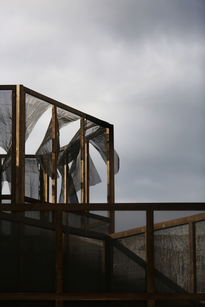 Gallery Pavillion  / Atelier JQTS - Viga, Corrimão, Cerca, Fachada