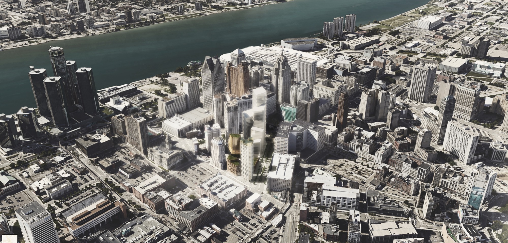 Galeria de Schmidt Hammer Lassen divulga projeto icônico para Detroit 12