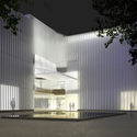 Iniciadas as obras da ampliação do Museu de Belas Artes de Houston, projeto de Steven Holl Architects - Fachada