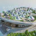 Vincent Callebaut propõe uma floresta suspensa sobre rio em Seul - Image 1 of 4