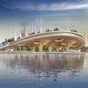 Vincent Callebaut propõe uma floresta suspensa sobre rio em Seul - Arco