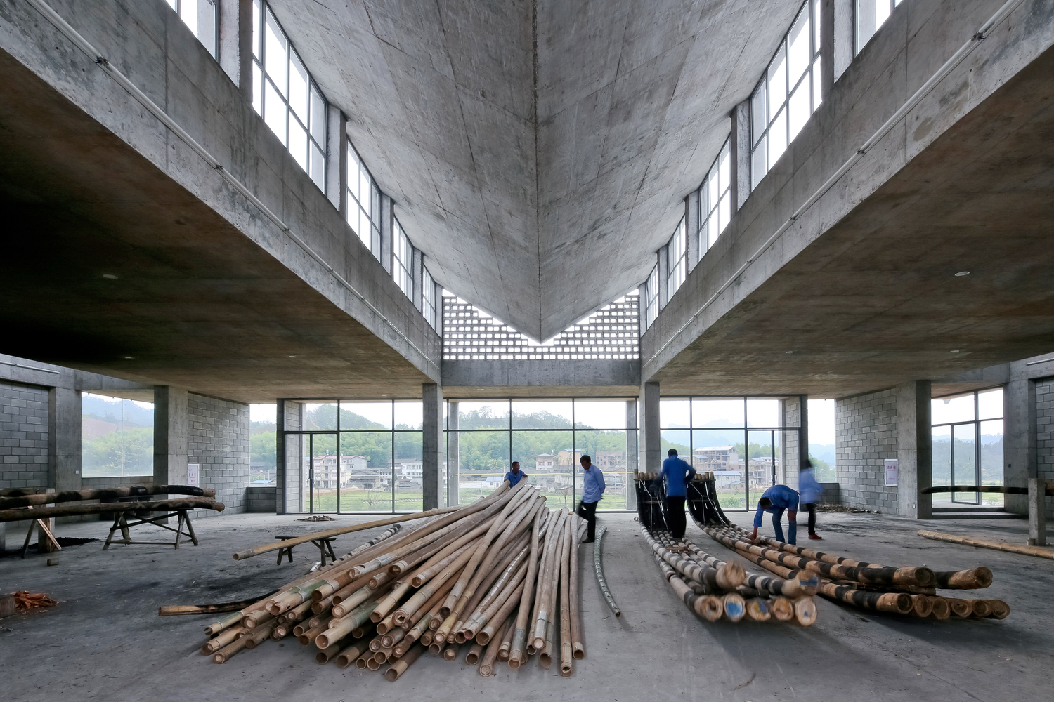 Fábrica de Balsas de Bambú Wuyishan / TAO - Trace Architecture Office - Imagen 37 de 66
