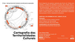 Exposição "Cartografias das Territorialidades Culturais" - SESC Campo Limpo e Escola da Cidade