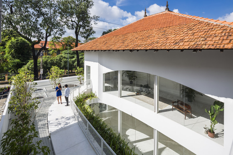 D House / KIENTRUC O - Facade, Courtyard