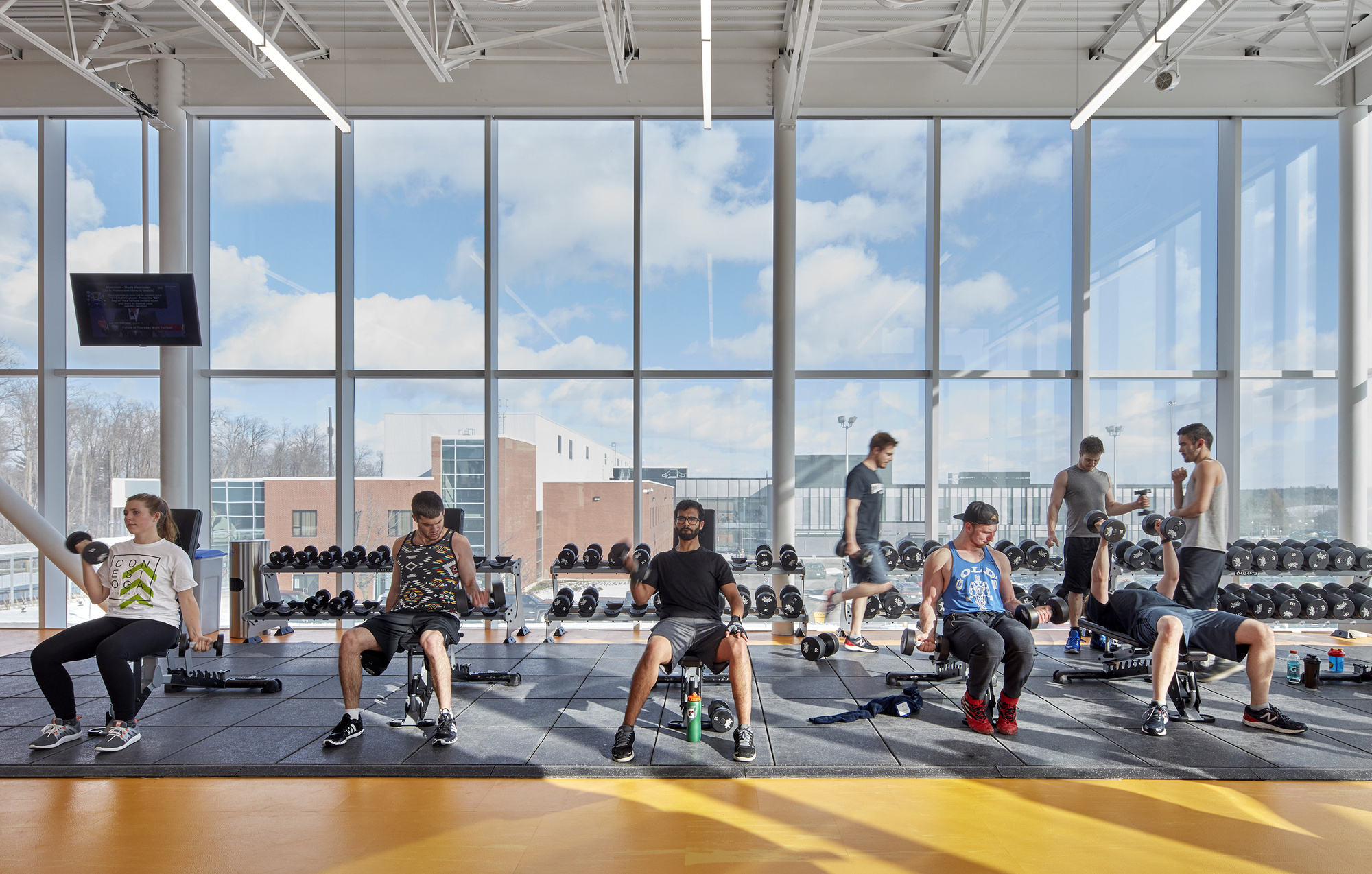 Gallery of Conestoga College Student Recreation Centre / MJMA 16