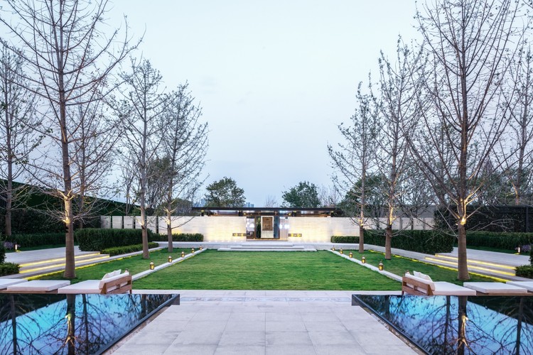 Vanke Park Mansion 'True Love' / FLOscape Landscape Design Company - Garden, Courtyard