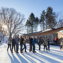 Picchio Visitors Center & Ice Rink  / Klein Dytham architecture + studio on site - Image 3 of 14
