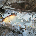 Picchio Visitors Center & Ice Rink  / Klein Dytham architecture + studio on site - Image 4 of 14