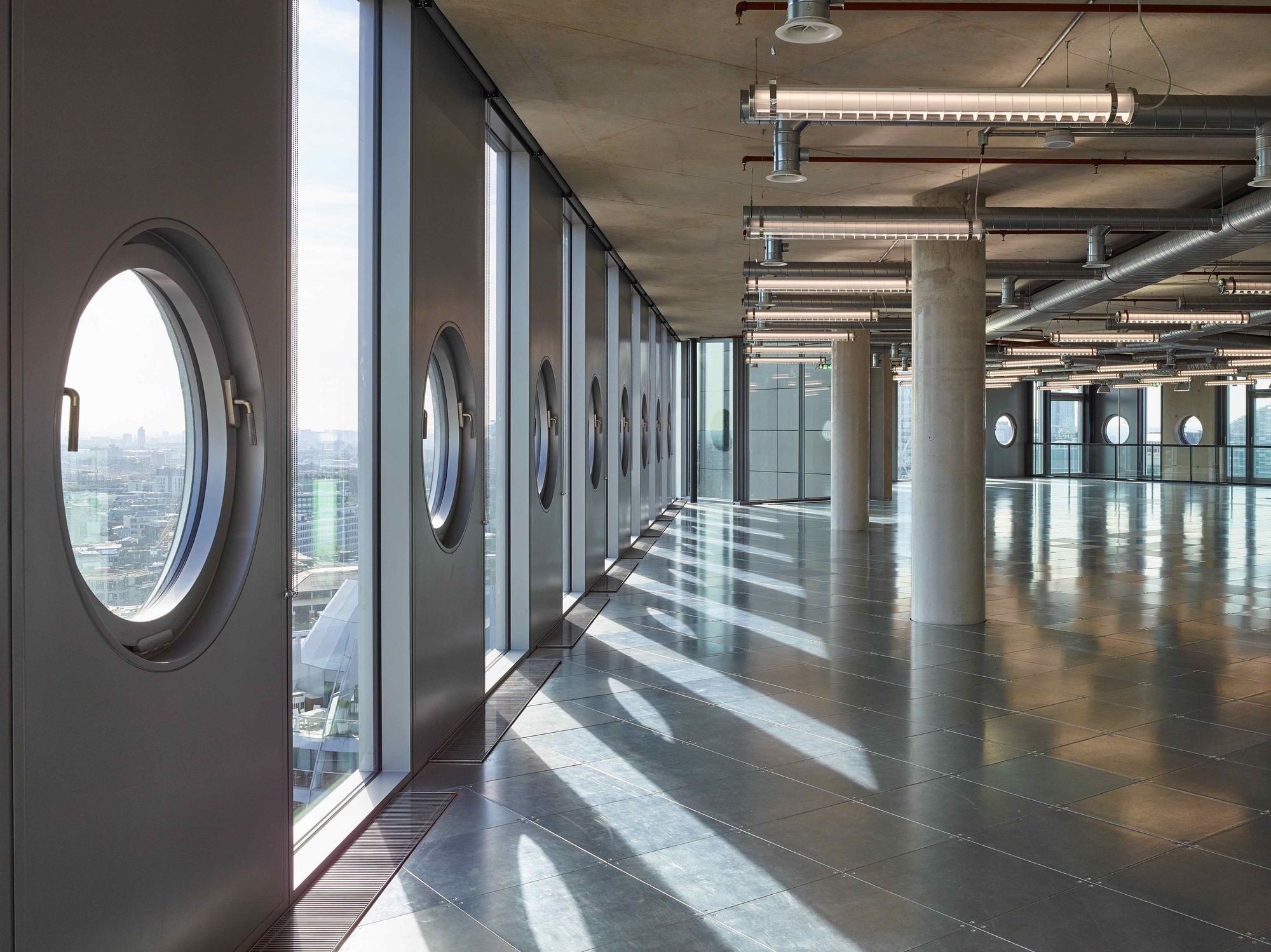 Colar Building 画廊 将六栋老建筑整合为一栋综合体,尽显现代主义 White Collar Factory / Allford Hall Monaghan ...