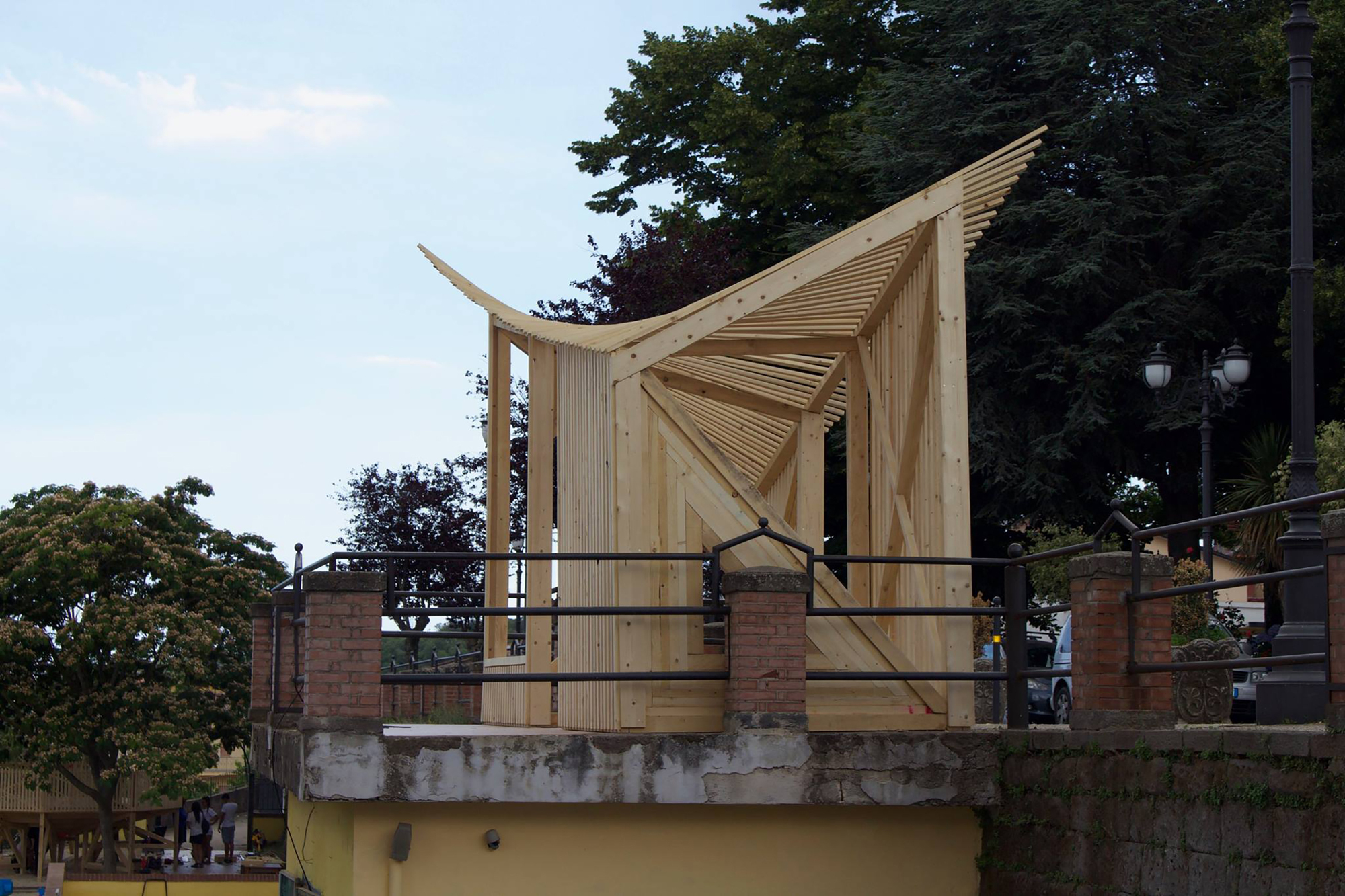 Gallery of Breathtaking Italian Views Framed in Wood - 12