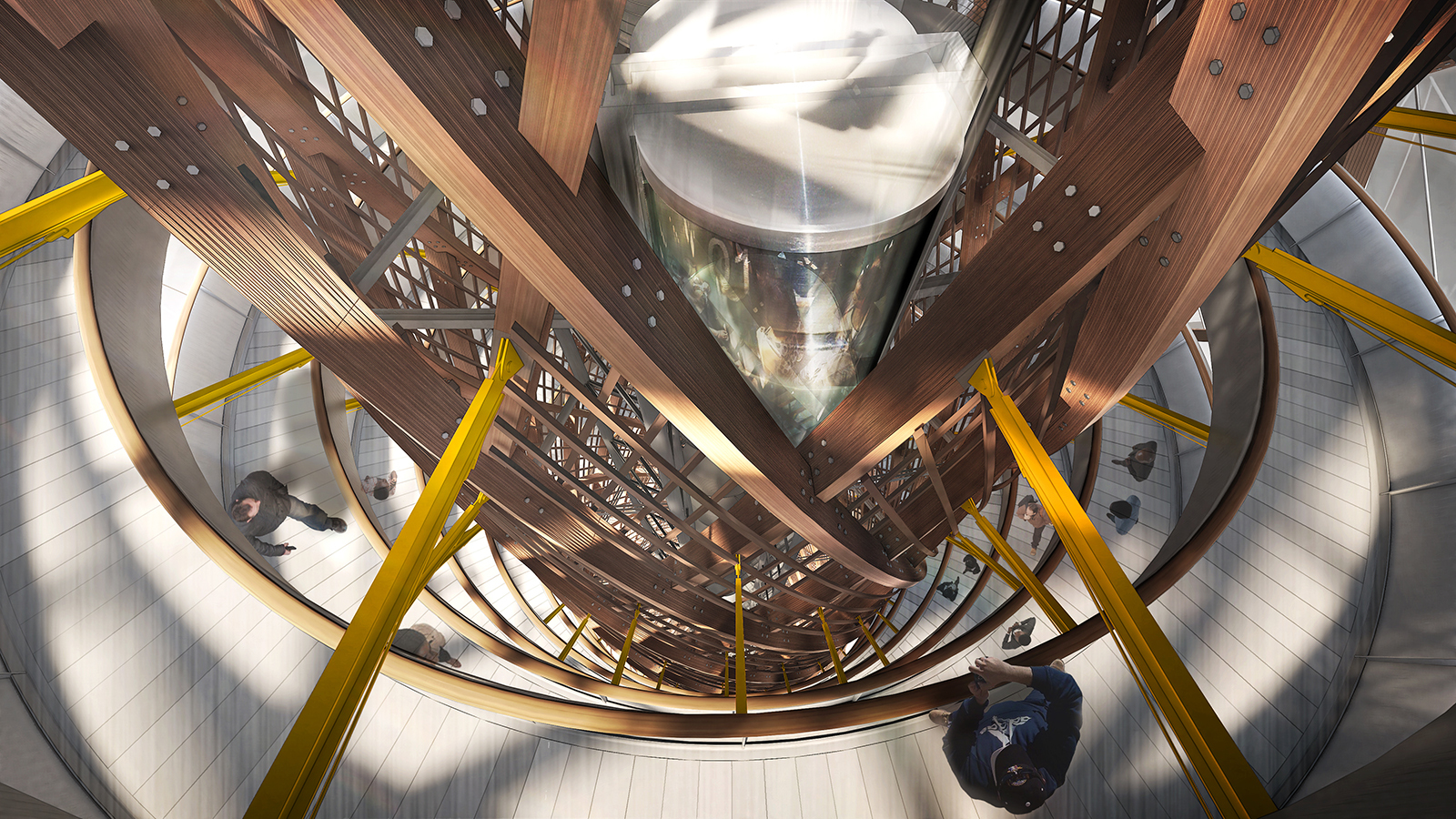 Gallery Of Proposed World S Tallest Wooden Structure Would Filter