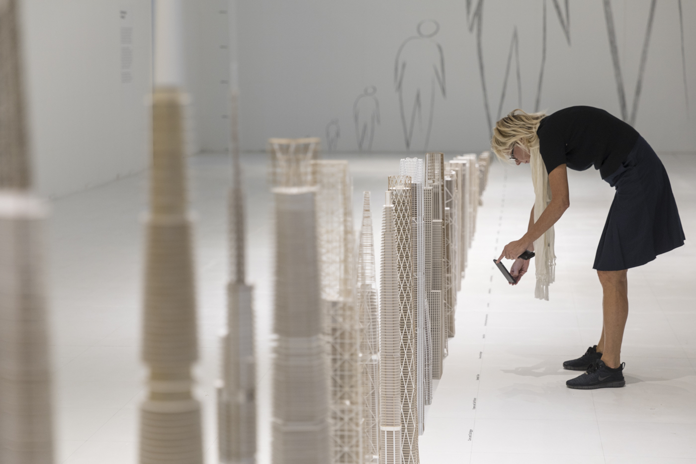 SOM Exhibits 30 Structural Skeleton Models Showing Evolution of Tall Building Design,© Laurian Ghinitoiu
