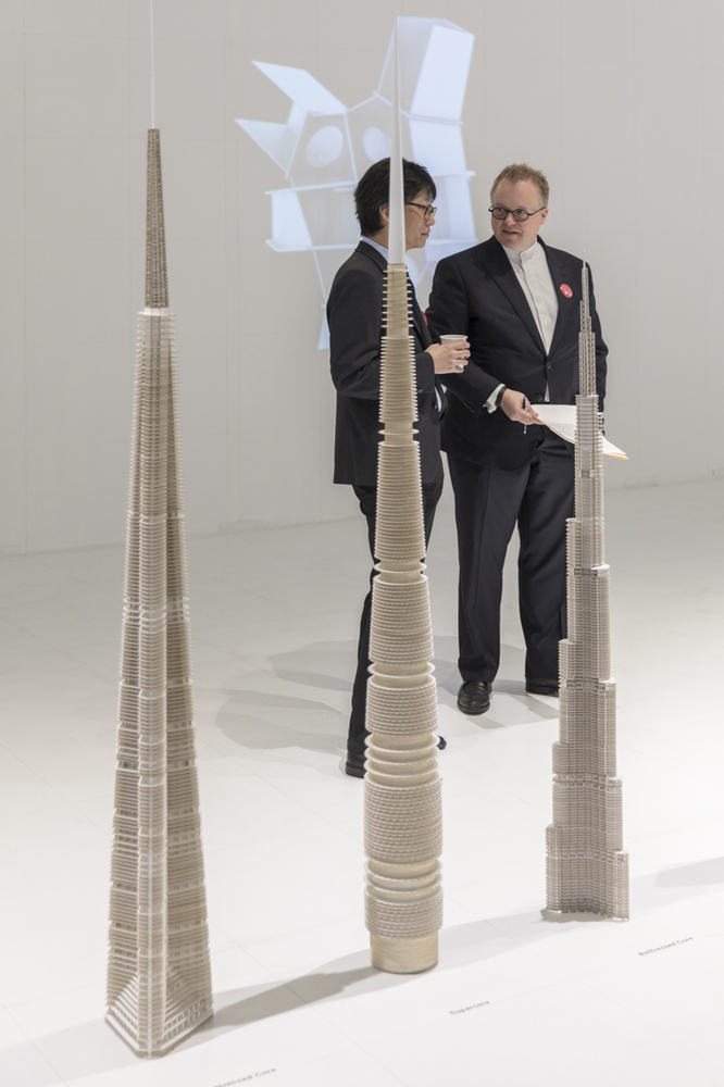 SOM Exhibits 30 Structural Skeleton Models Showing Evolution of Tall Building Design,© Laurian Ghinitoiu