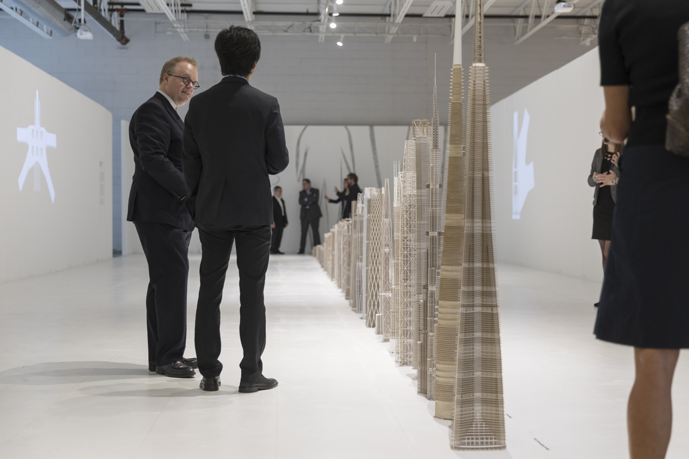 SOM Exhibits 30 Structural Skeleton Models Showing Evolution of Tall Building Design,© Laurian Ghinitoiu
