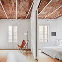 Refurbishment of an Apartment in Barcelona / Allaround Lab - Windows, Wood, Chair, Beam