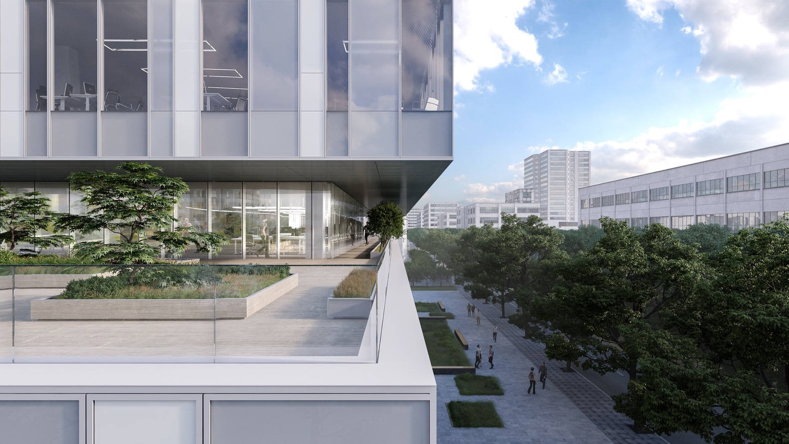 Gallery of Schmidt Hammer Lassen Breaks Ground on Glass Box