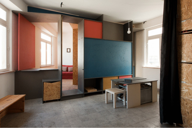 40平方米公寓的最佳改造方案 / José Castro Caldas - 更多图片