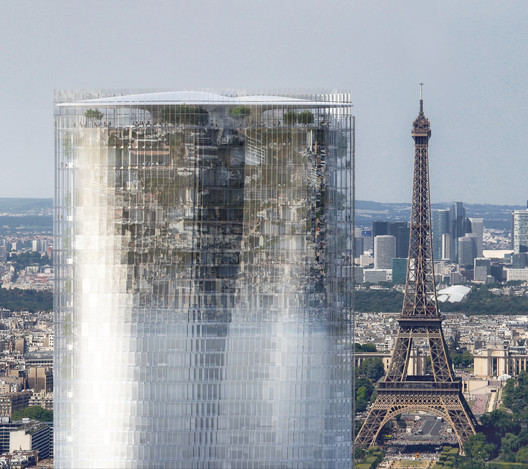 MAD apresenta "Mirage": um projeto de renovação para a Torre de Montparnasse em Paris