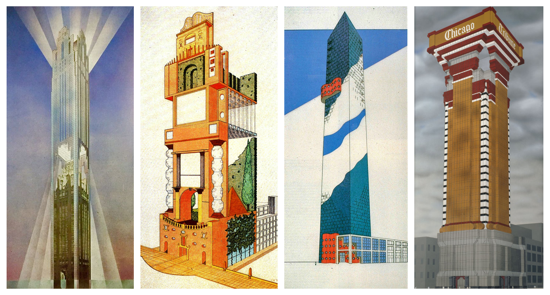 Gallery of How Chicago’s Tribune Tower Competition Changed Architecture