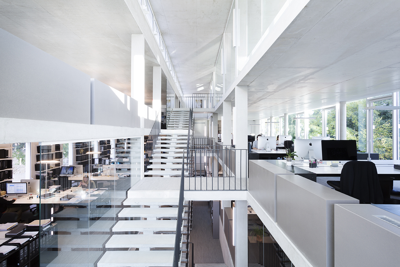 Gallery of Groupe A+ Headquarters / A+Architecture 14