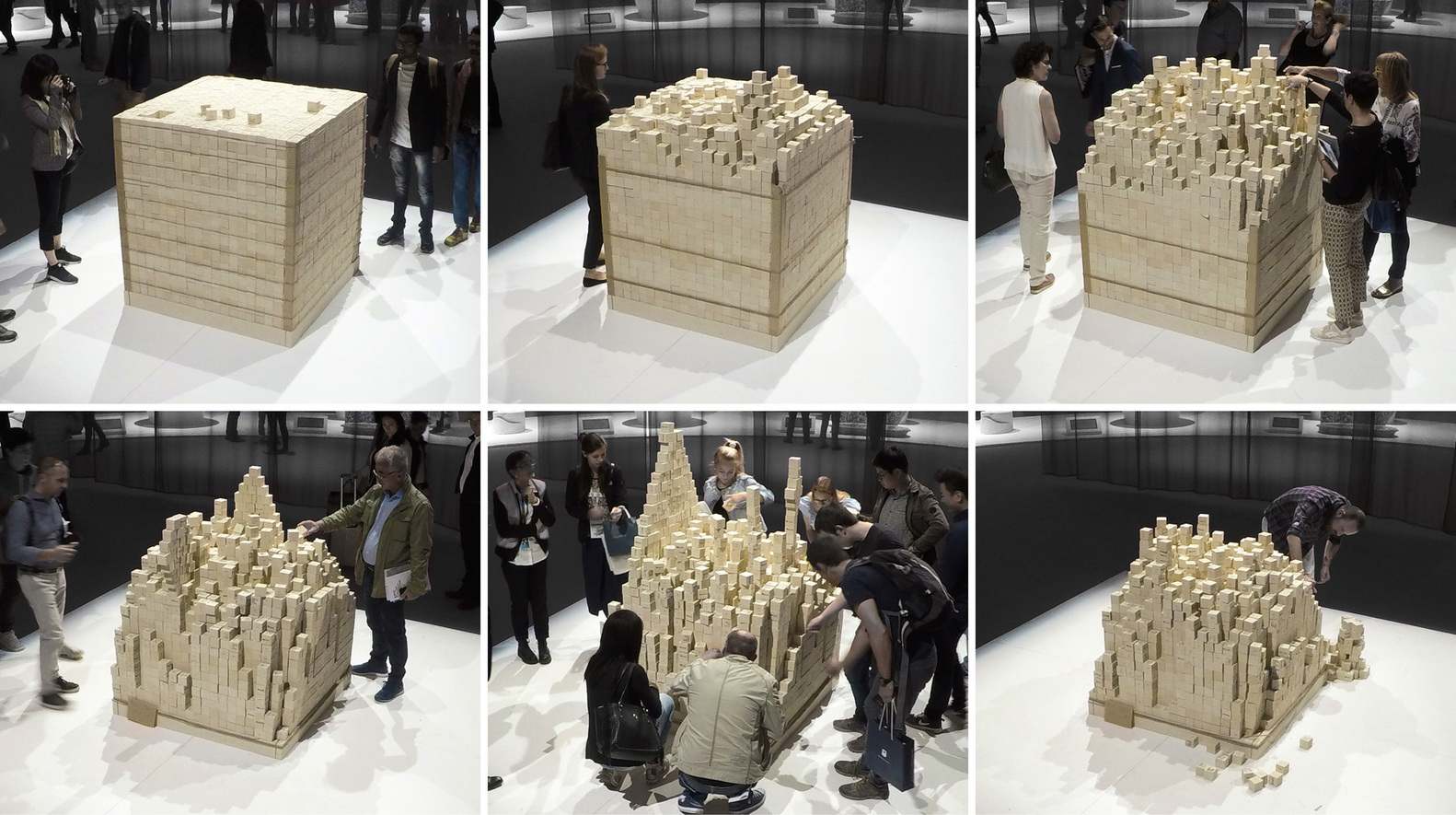 OPEN Architecture Creates “Disappearing” Stone Installation for Marmomac Festival - Chair