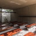 Capilla del jaguar / C Cúbica Arquitectos - Fijación Vigas