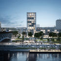 Warsaw Selects WXCA as Winner for Riverfront Masterplan - Image 1 of 4
