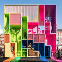 MVRDV 在2017荷兰设计周设计五彩俄罗斯方块旅馆，展示未来居住形态 - Image 2 of 4
