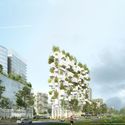 Stefano Boeri Architetti revelan su proyecto para una torre de bosque vertical en París - Image 3 of 4