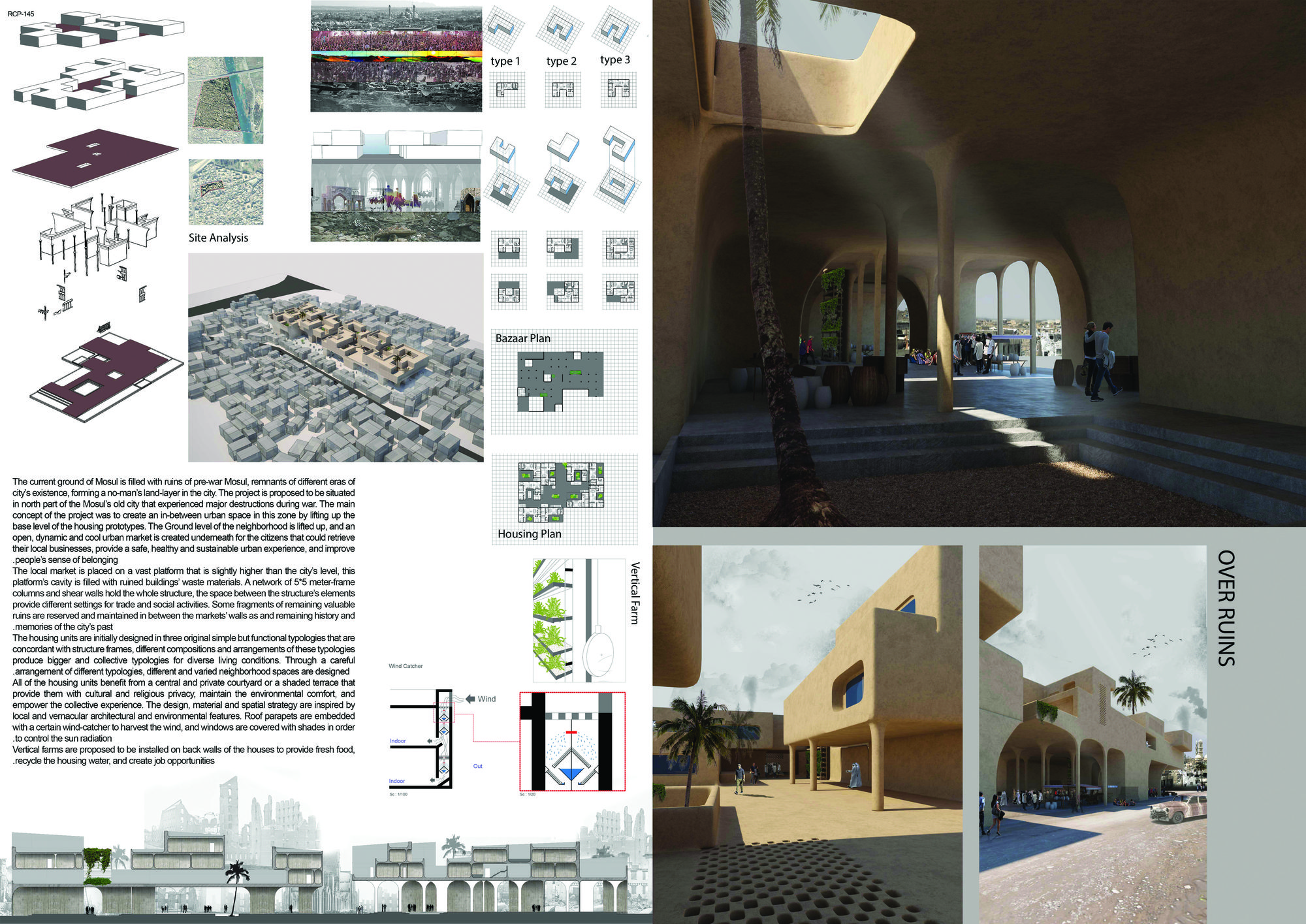 Gallery of Winners of the Mosul Housing Competition Address the Housing