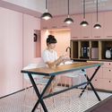IronSource  / RUST architects - Interior Photography, Offices Interiors, Kitchen, Table, Chair