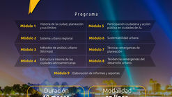 Especialidad en Estudios de las Ciudades del Siglo XXI 