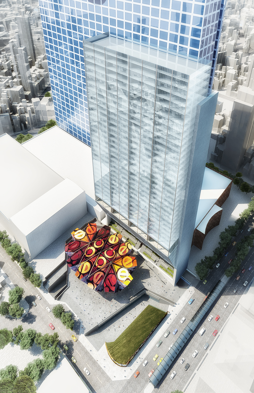 Gallery Of New Sleek Slender Tower By BNKR Will Enhance The World s gallery-of-is-this-the-world-s-largest-mural-4