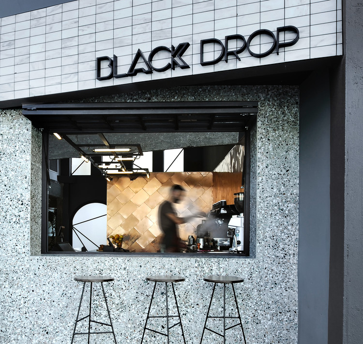 Cafetería Black Drop / ark4lab of Architecture ArchDaily México