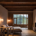 Shidao Resort  / Duoxiang Studio - Lighting, Windows, Beam, Bed, Bedroom