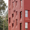 Stacked Student Housing / Thirdspace Architecture Studio - Windows, Brick, Facade