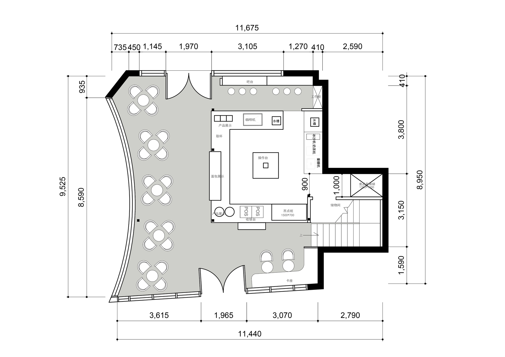Floor Plan Of A Bakery | Viewfloor.co