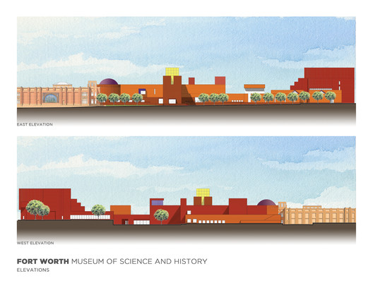 Fort Worth Museum of Science and History / LEGORRETA Fort Worth Museum of Science and History / LEGORRETA - Image 28 of 29