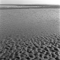 Sand banks forming in the river. Image © Hélène Binet