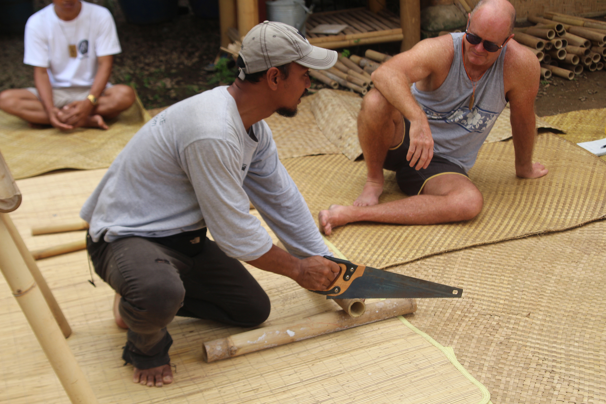 Gallery of Learning Basic Bamboo Joinery With Indonesian Carpenters 13
