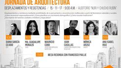 Jornada de Arquitectura  "Desplazamientos y Resistencias"