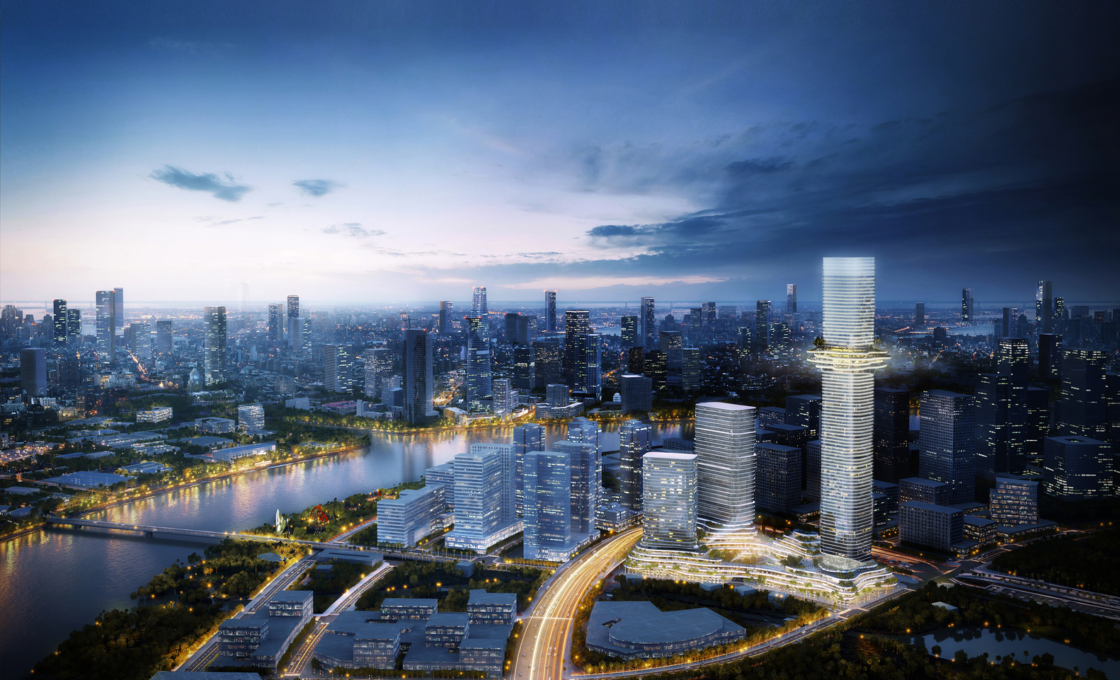 Gallery Of Buro Ole Scheeren Unveils Skyscraper Complex In