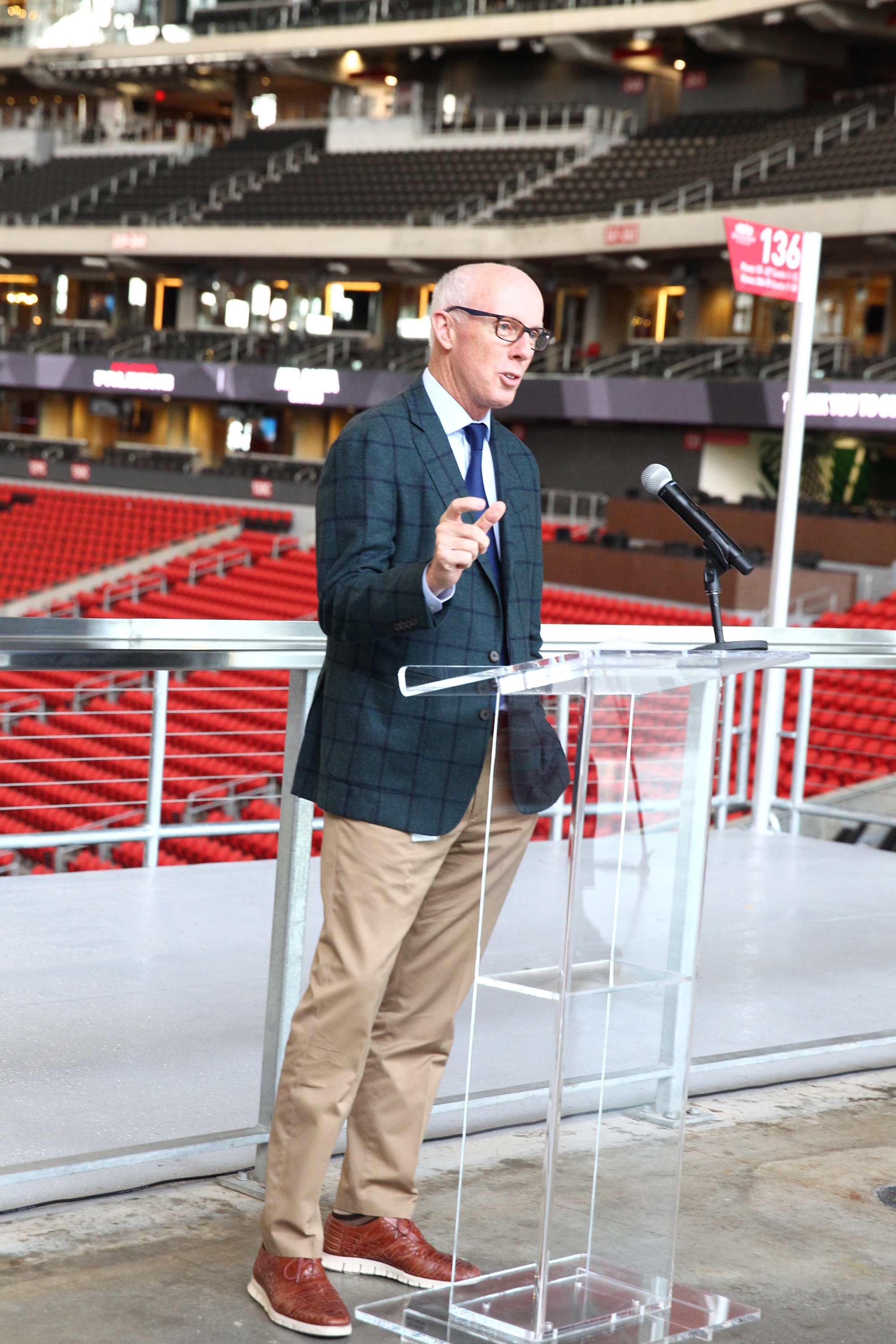 Gallery Of Hok S Mercedes Benz Stadium Will Be The First Leed