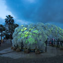 PVC Pipes and Umbrellas Come Together in Vibrant Dandelion-esque Dome in Singapore - Image 2 of 4