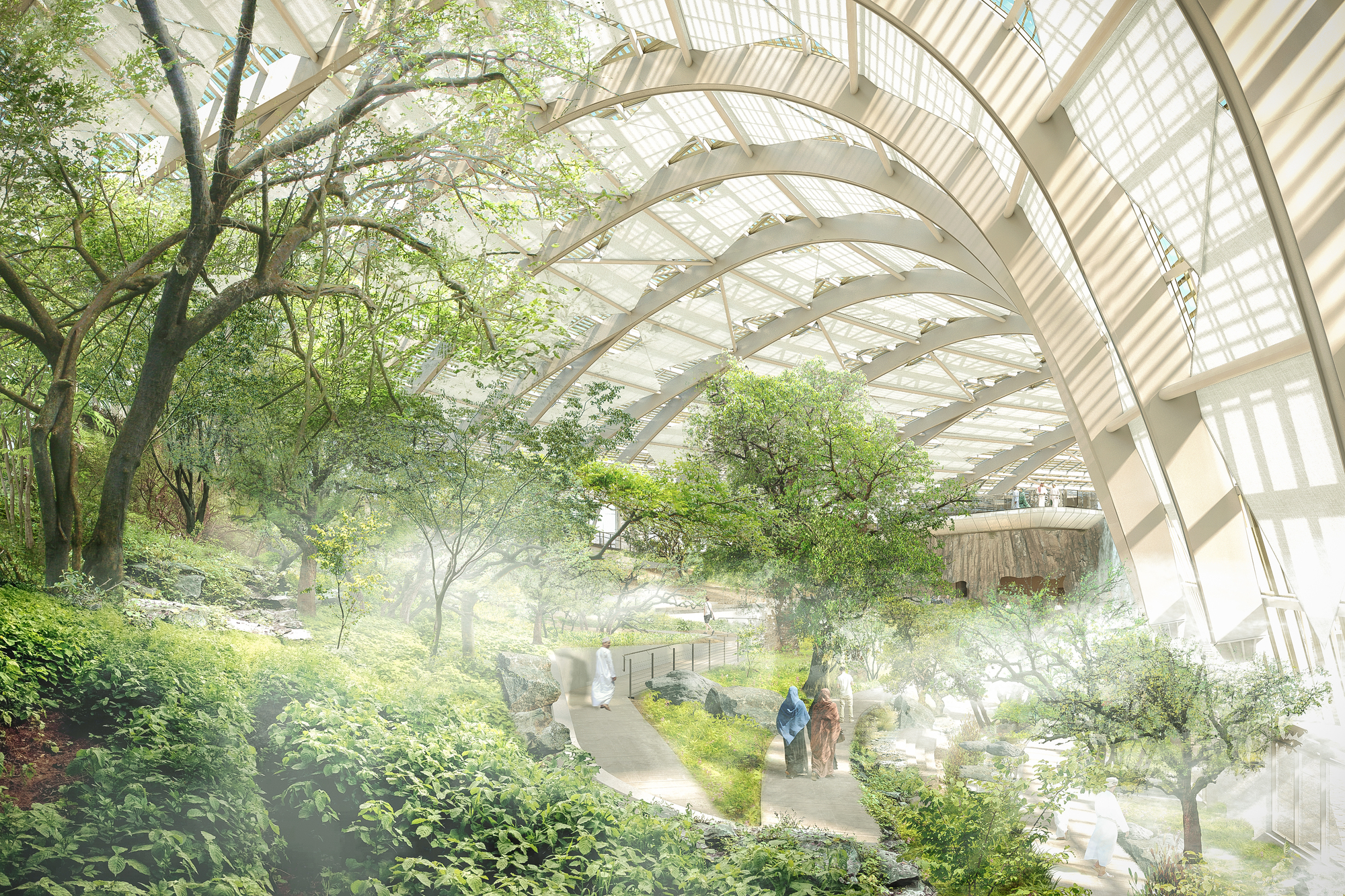 Gallery of First Images of What is Set to the Largest Botanic