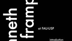 Kenneth Frampton na FAU-USP