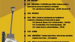 Seminário Canteiro Experimental em Arquitetura e Urbanismo